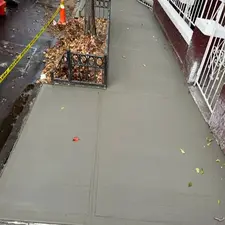 Brick pavers walkway